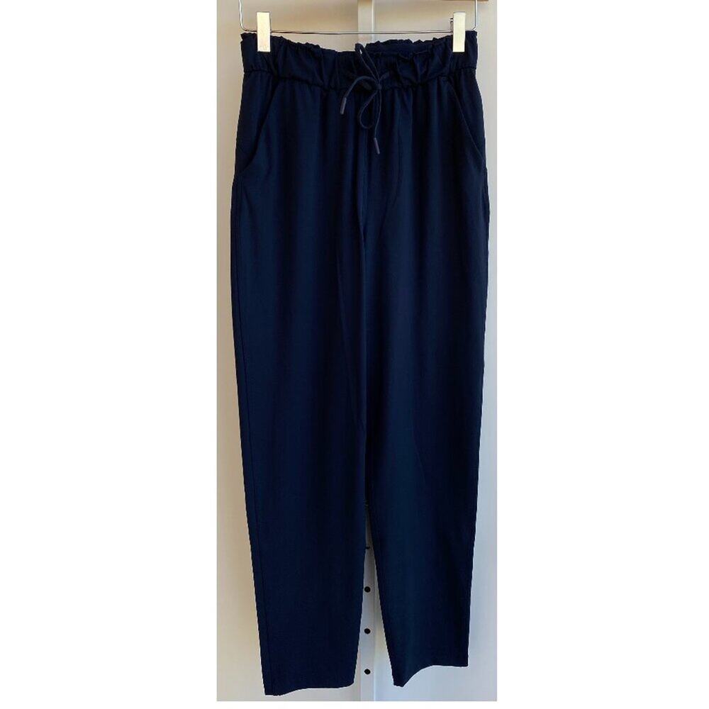 Lululemon Navy Keep Moving Jogger Luxtreme High-Rise Athleisure Pant 4